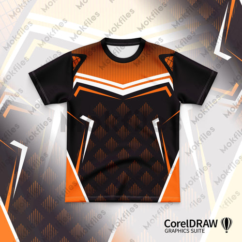 CorelDRAW CDR jersey Designs sports M-CR01