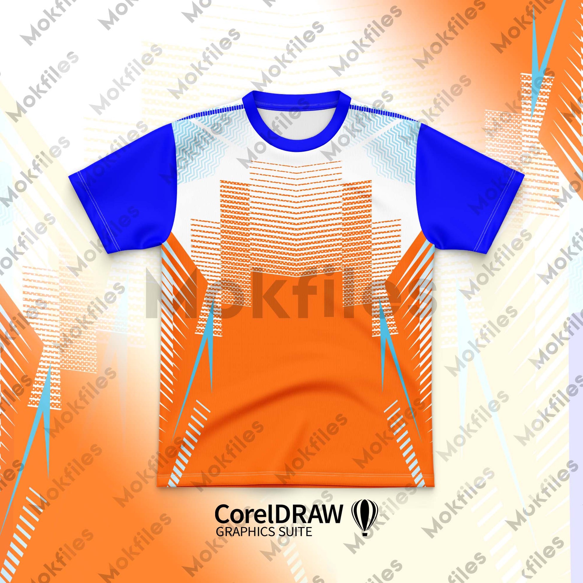 CorelDRAW CDR Jersey Designs sports M-CR103
