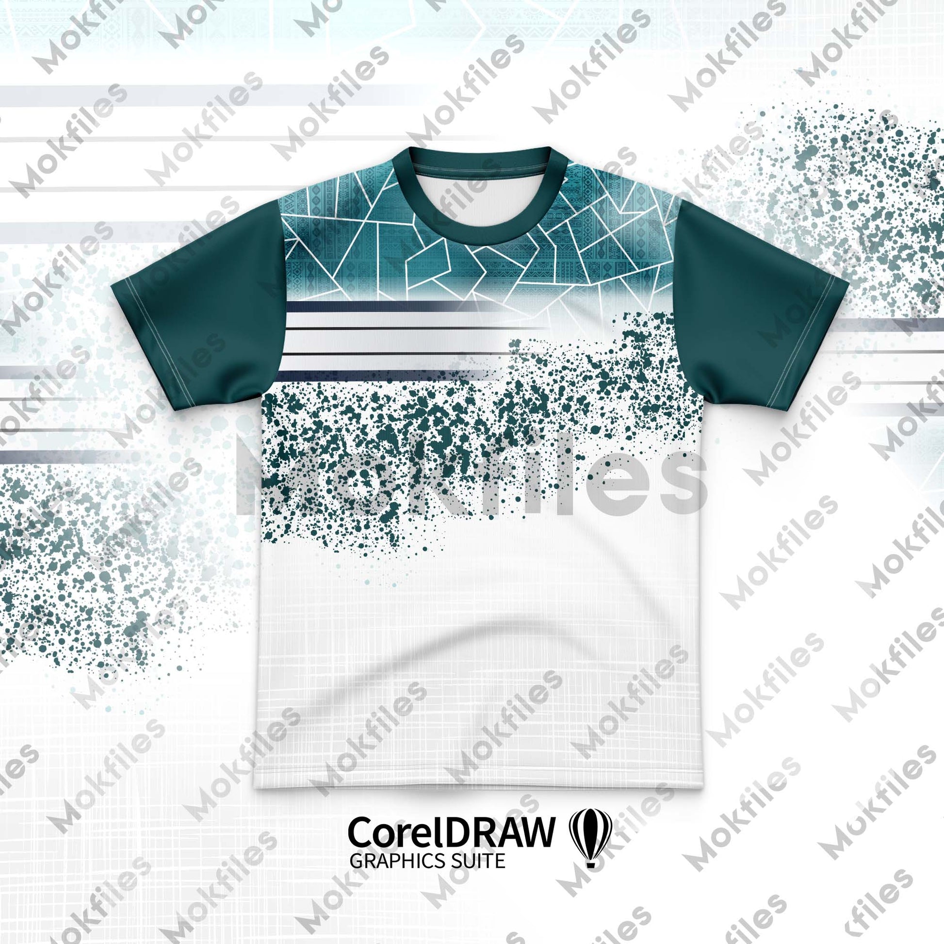 CorelDRAW CDR Jersey Designs sports M-CR107