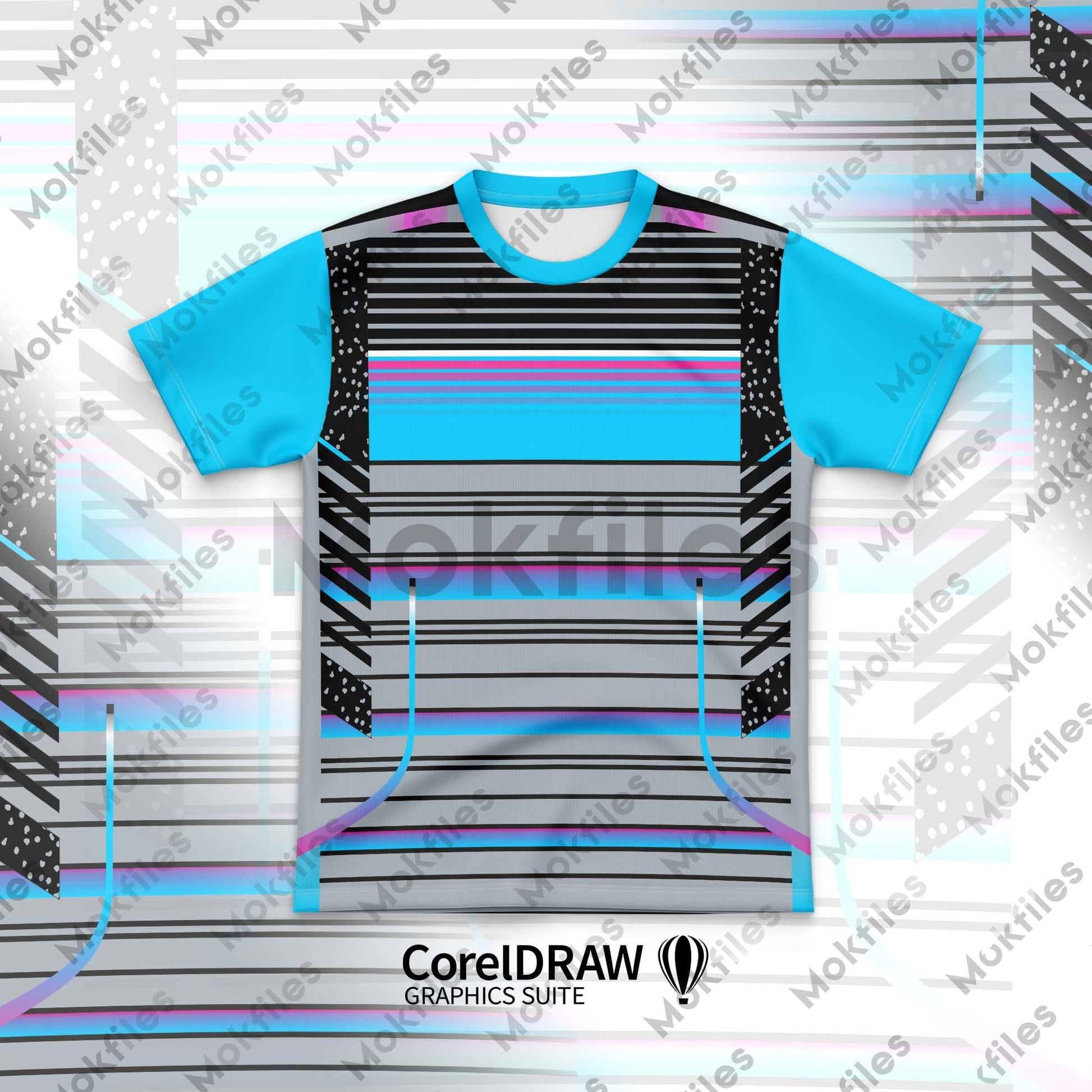 CorelDRAW CDR Jersey Designs sports M-CR109