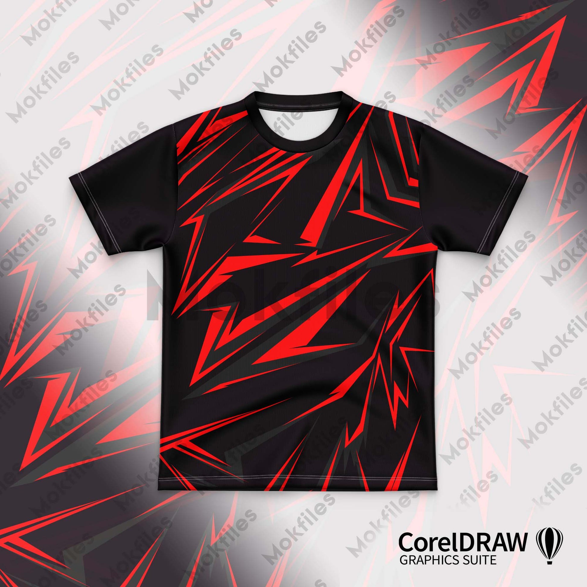 CorelDRAW CDR Jersey Designs sports M-CR10