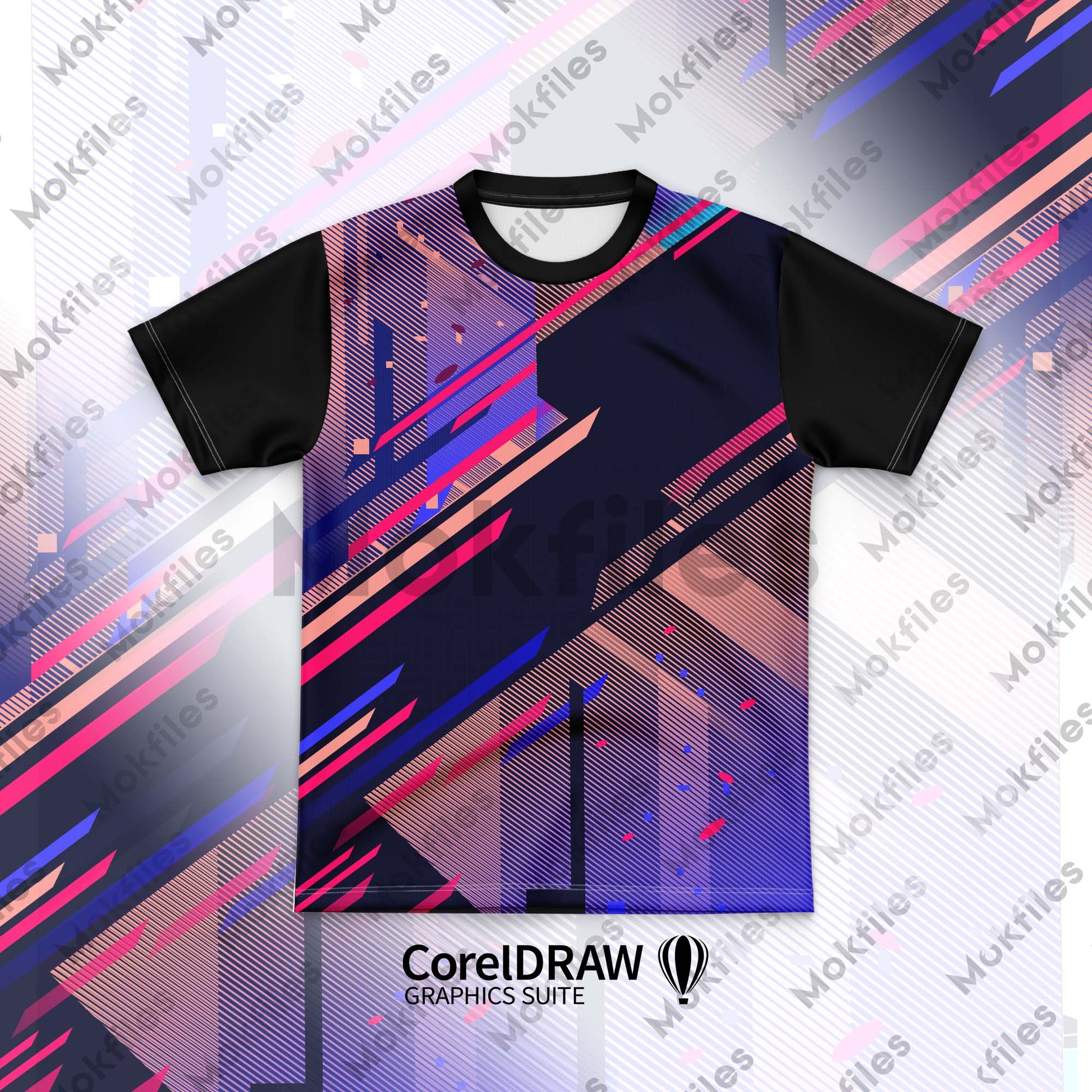 CorelDRAW CDR Jersey Designs sports M-CR111
