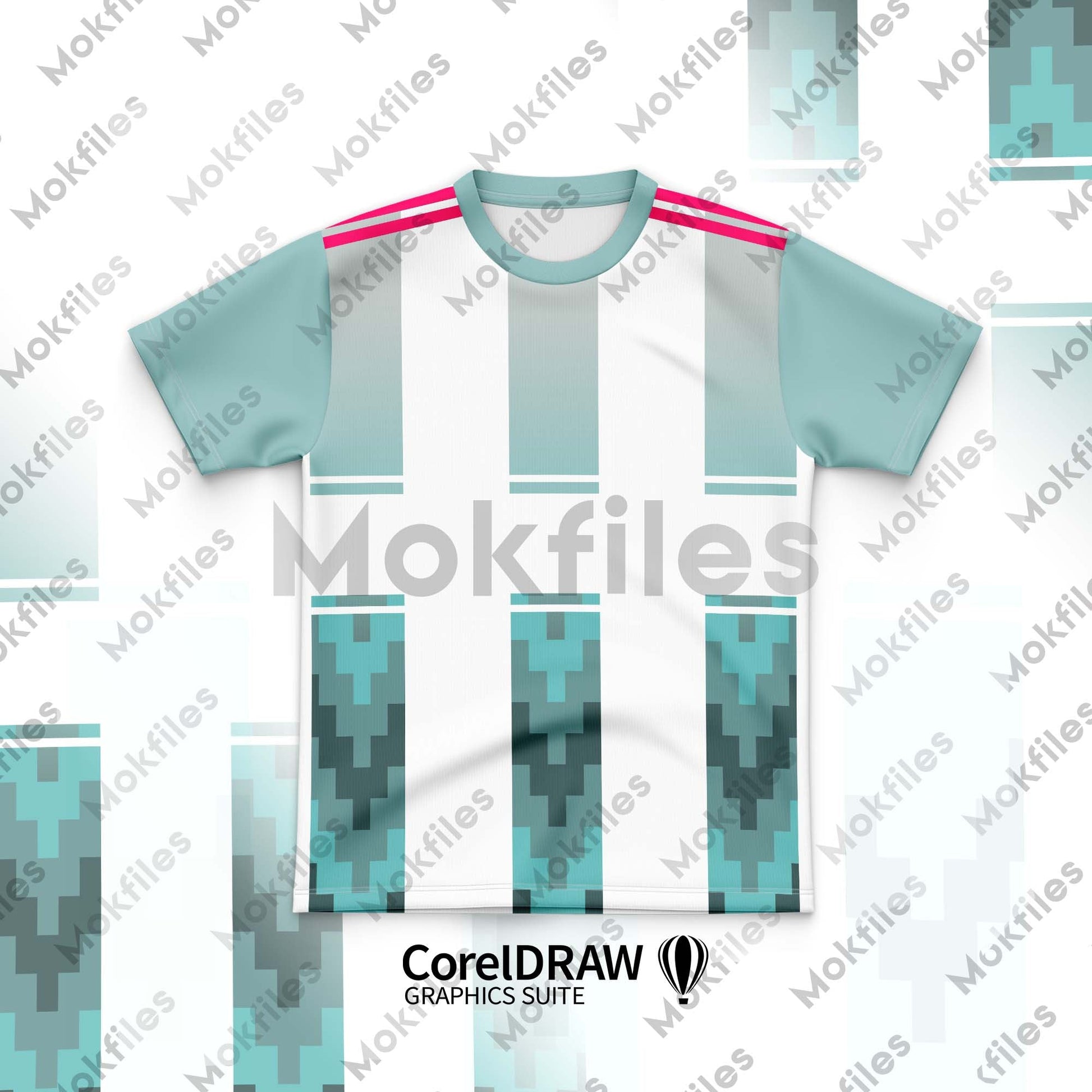 CorelDRAW CDR Jersey Designs sports M-CR112