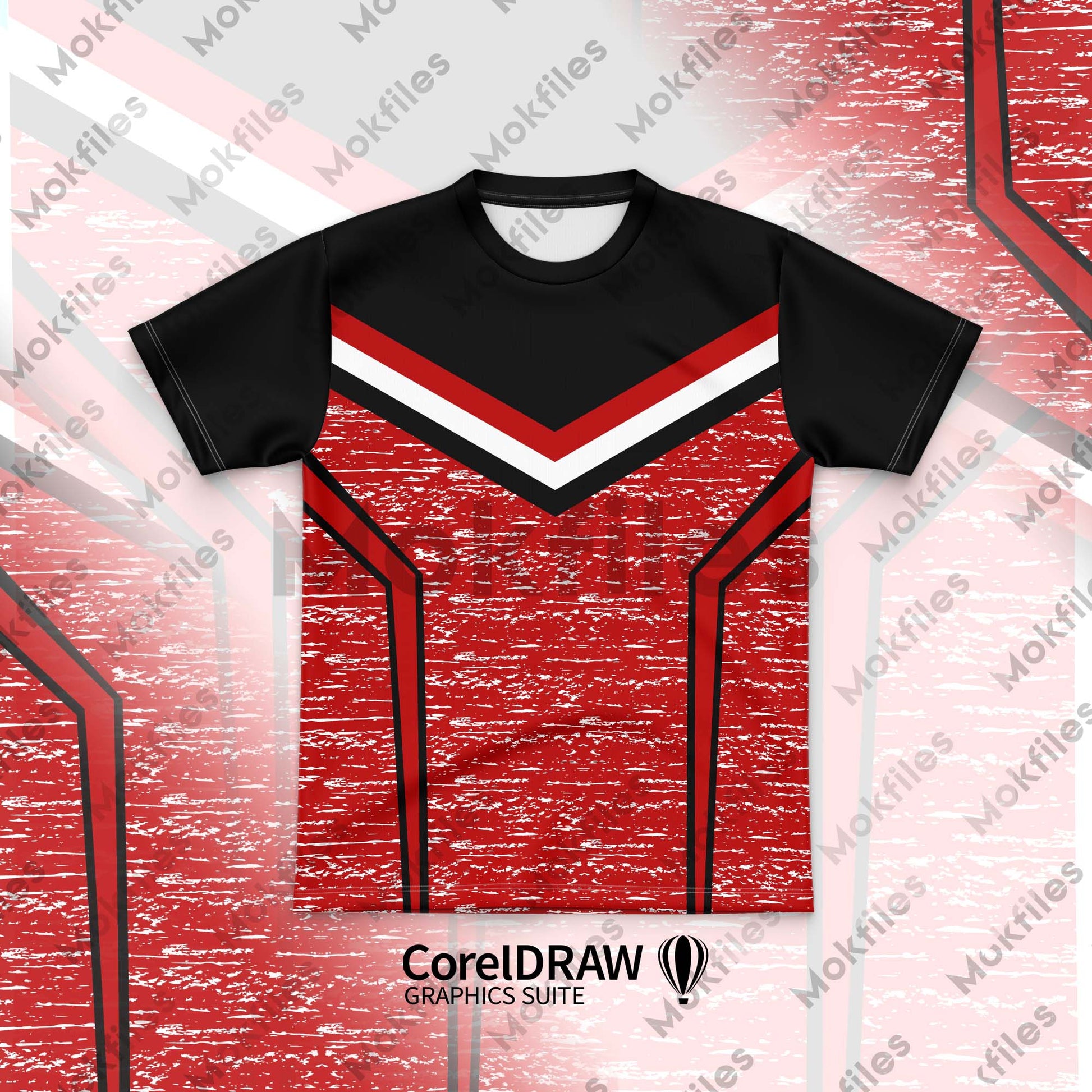 CorelDRAW CDR Jersey Designs sports M-CR120