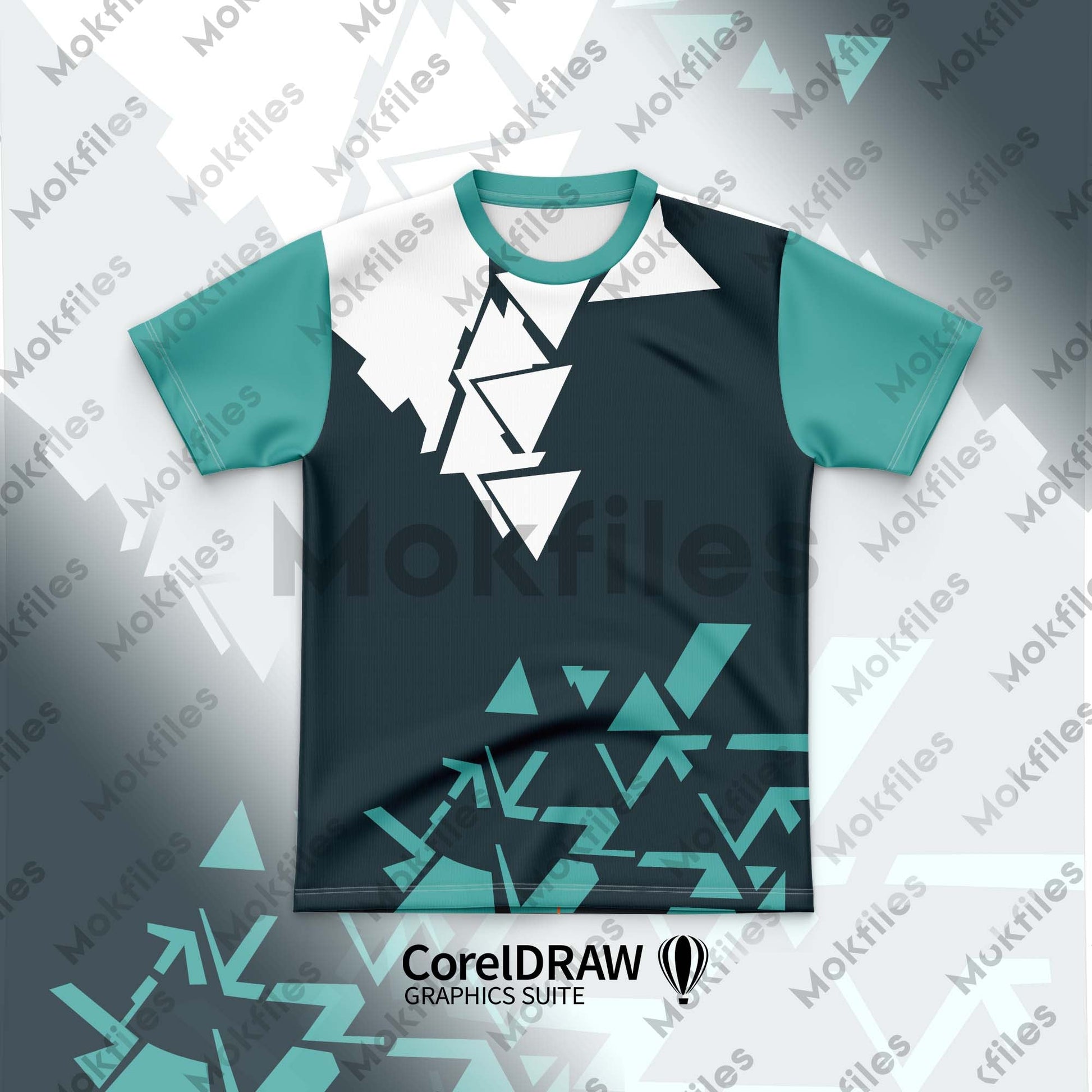 CorelDRAW CDR Jersey Designs sports M-CR121
