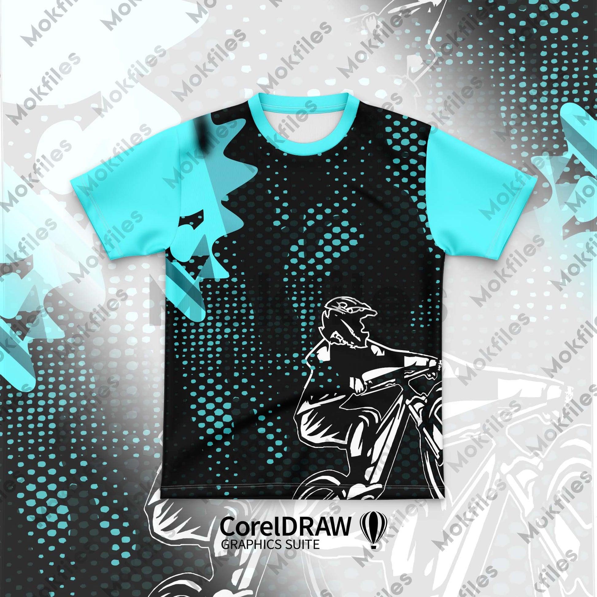 CorelDRAW CDR Jersey Designs sports M-CR126