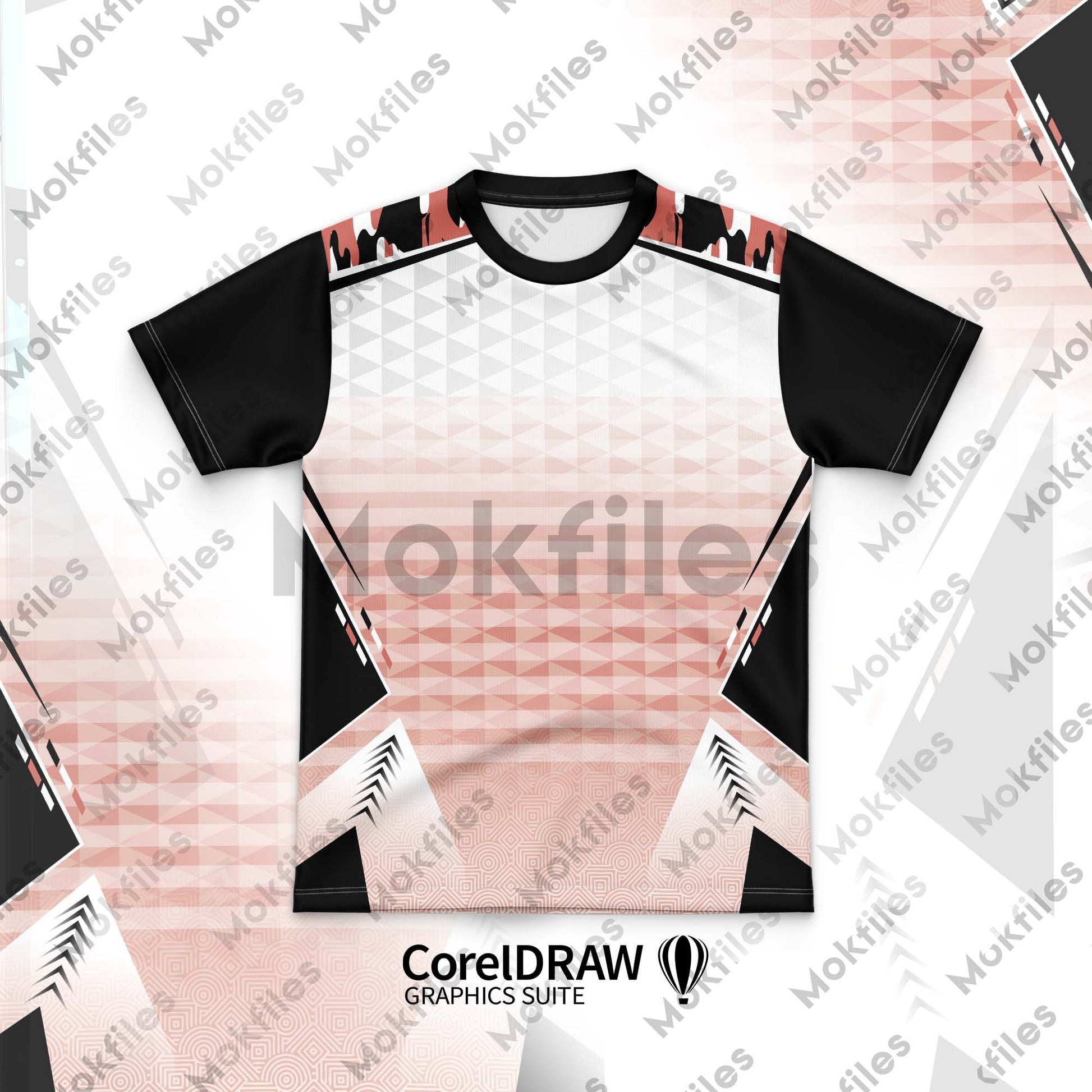 CorelDRAW CDR Jersey Designs sports M-CR127