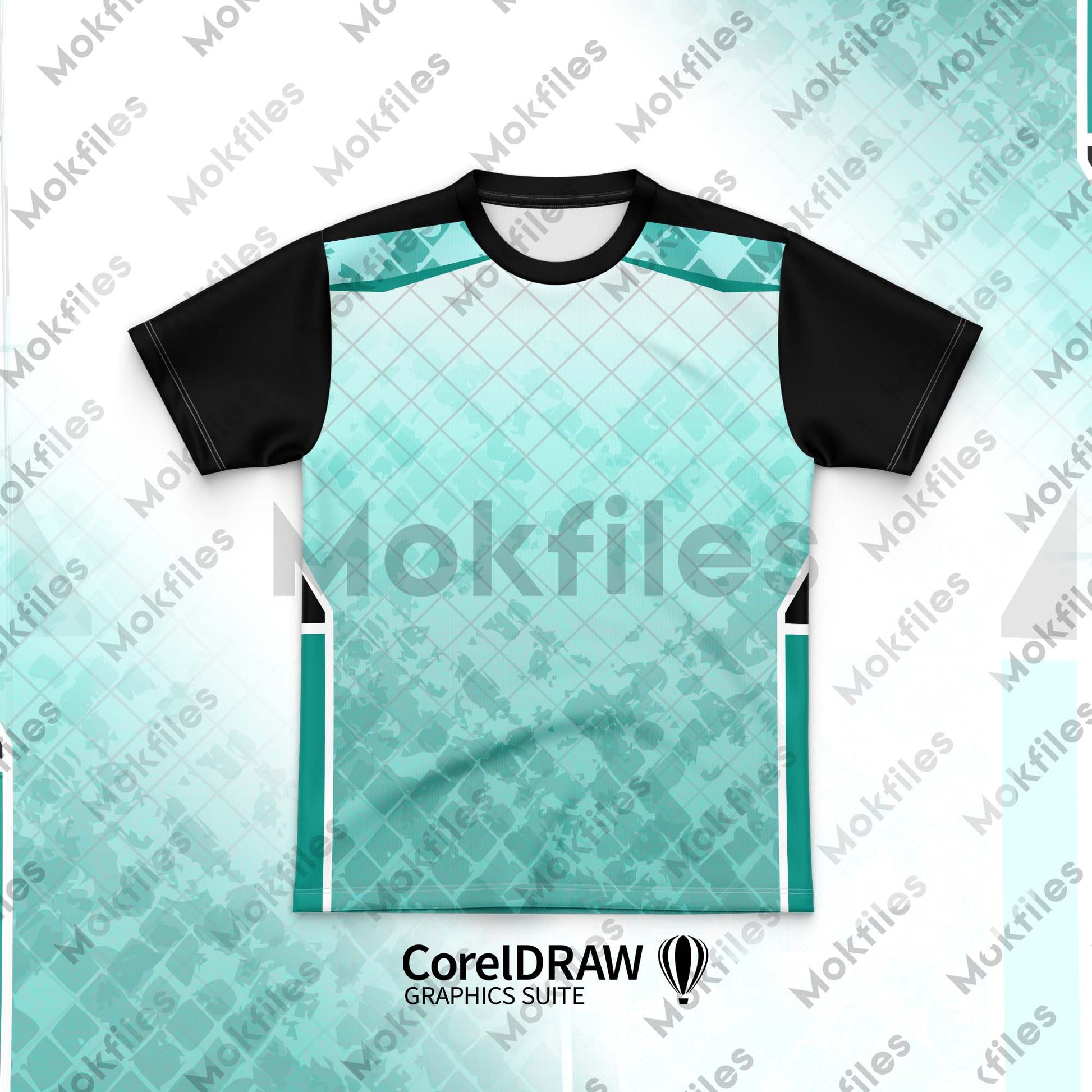 CorelDRAW CDR Jersey Designs sports M-CR129
