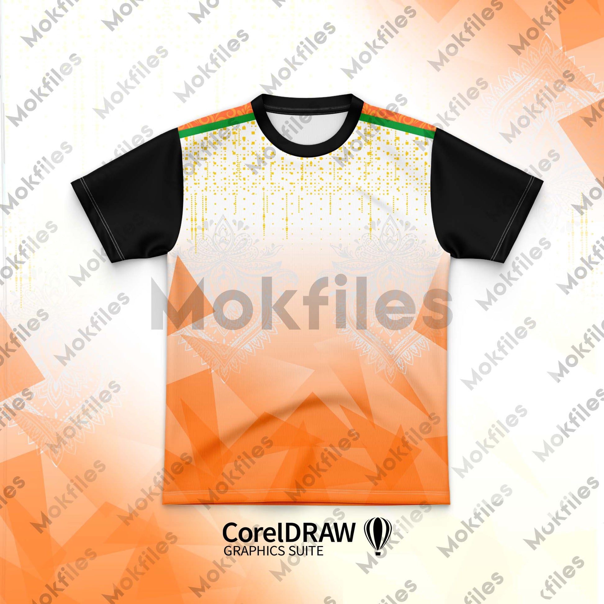 CorelDRAW CDR Jersey Designs sports M-CR130