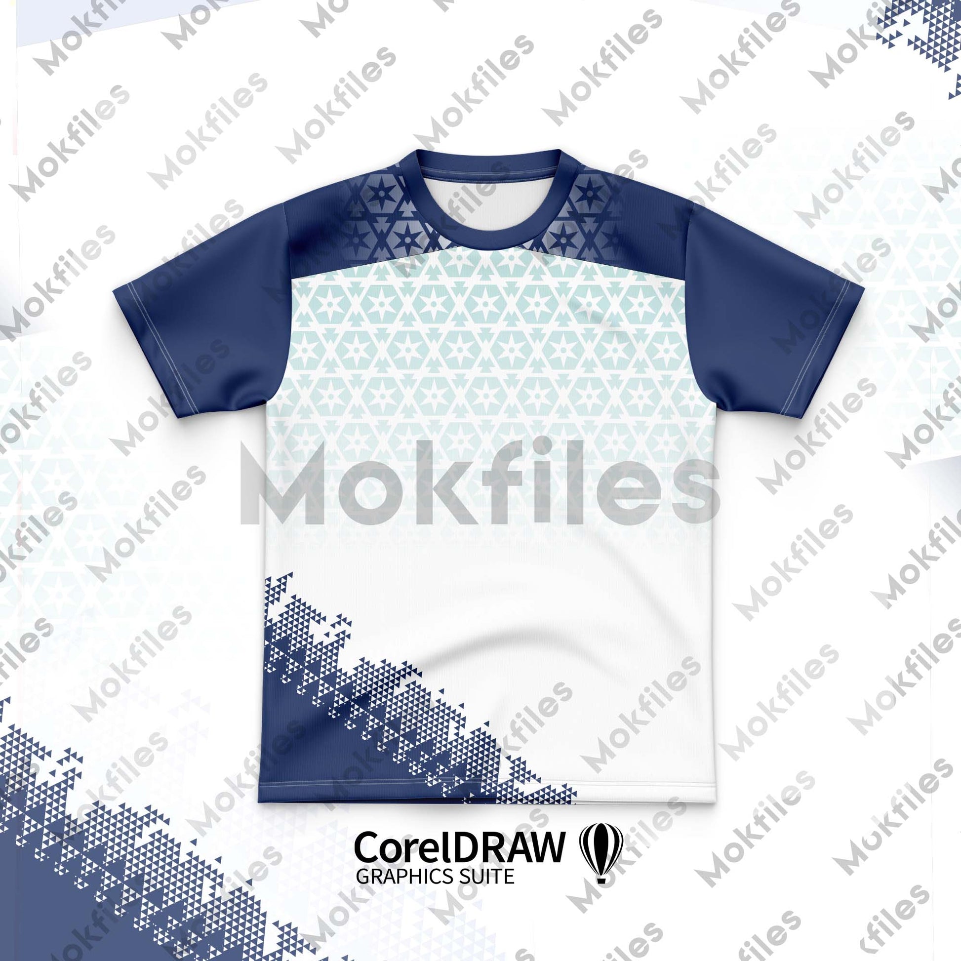 CorelDRAW CDR Jersey Designs sports M-CR134