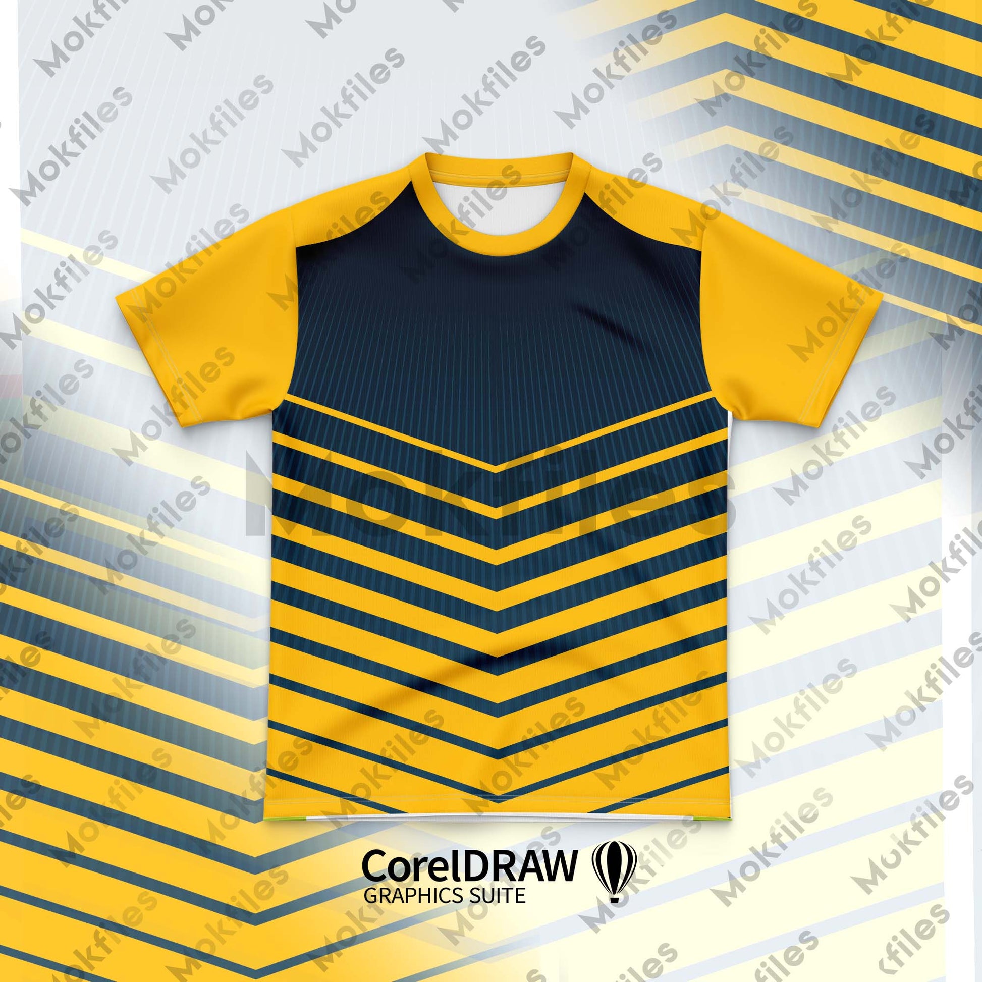 CorelDRAW CDR Jersey Designs sports M-CR135