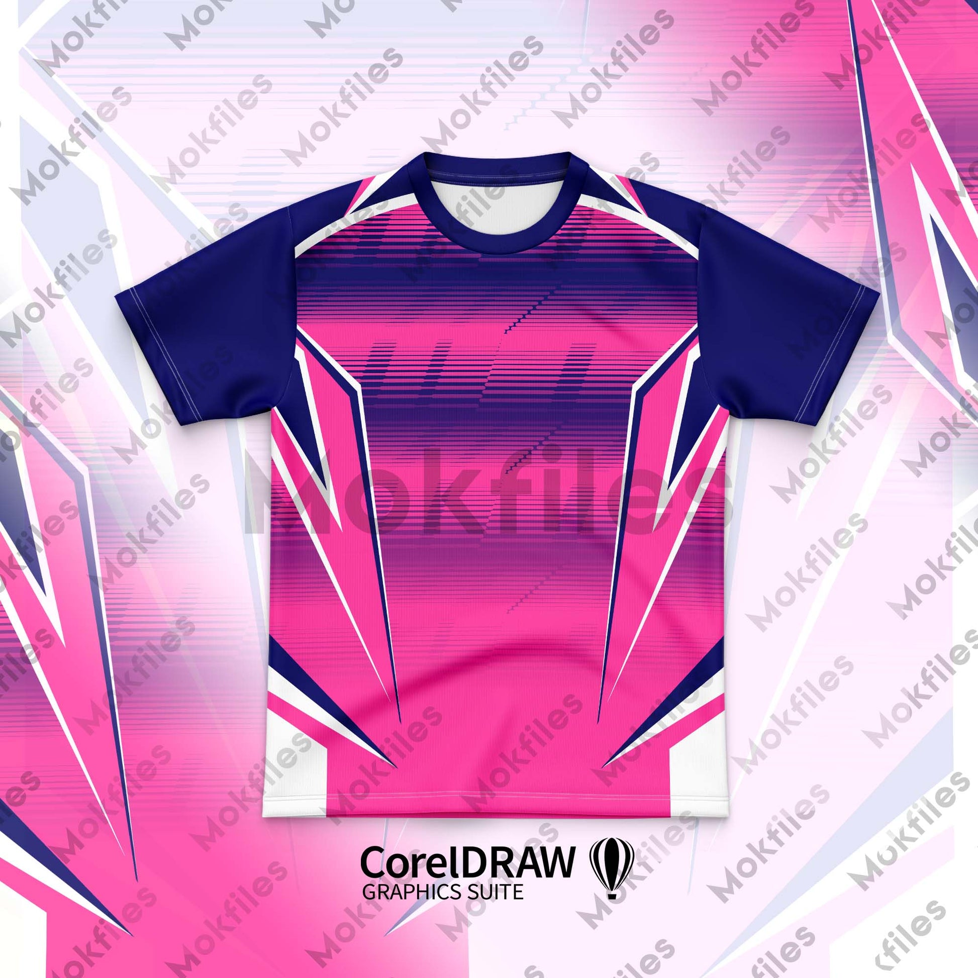 CorelDRAW CDR Jersey Designs sports M-CR138