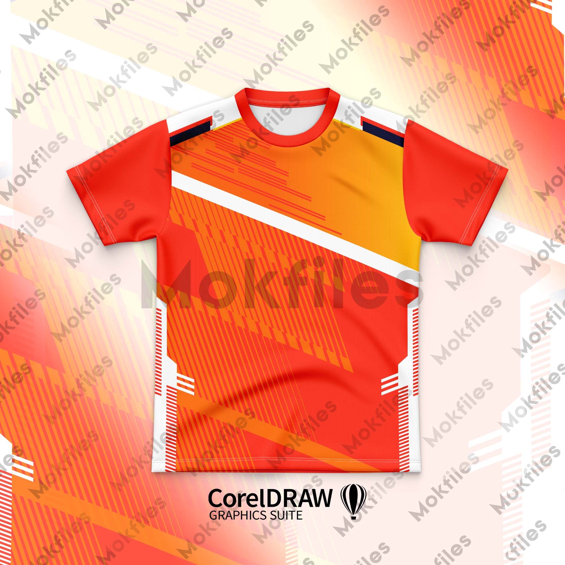 CorelDRAW CDR Jersey Designs sports M-CR139
