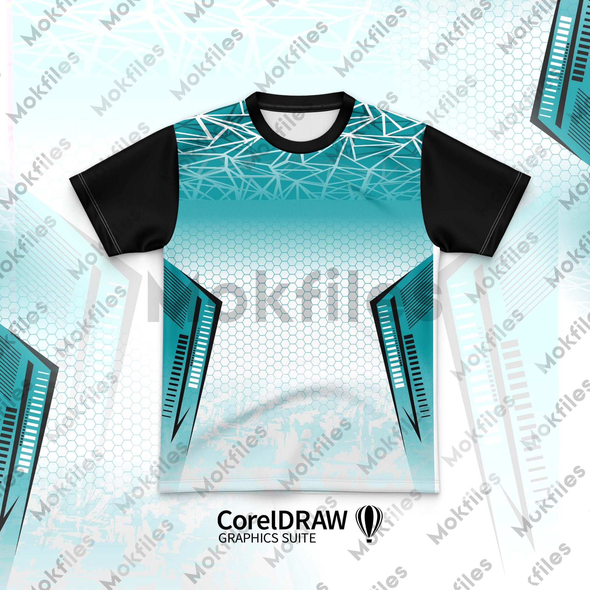 CorelDRAW CDR Jersey Designs sports M-CR141
