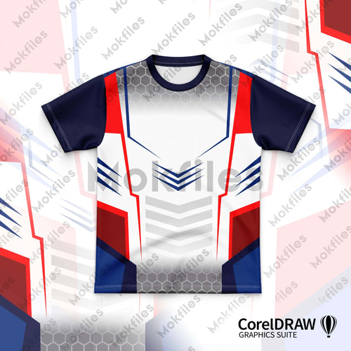 CorelDRAW CDR Jersey Designs sports M-CR03