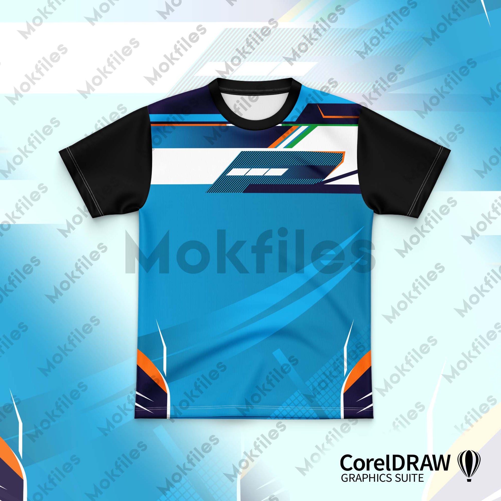 CorelDRAW CDR Jersey Designs sports M-CR05