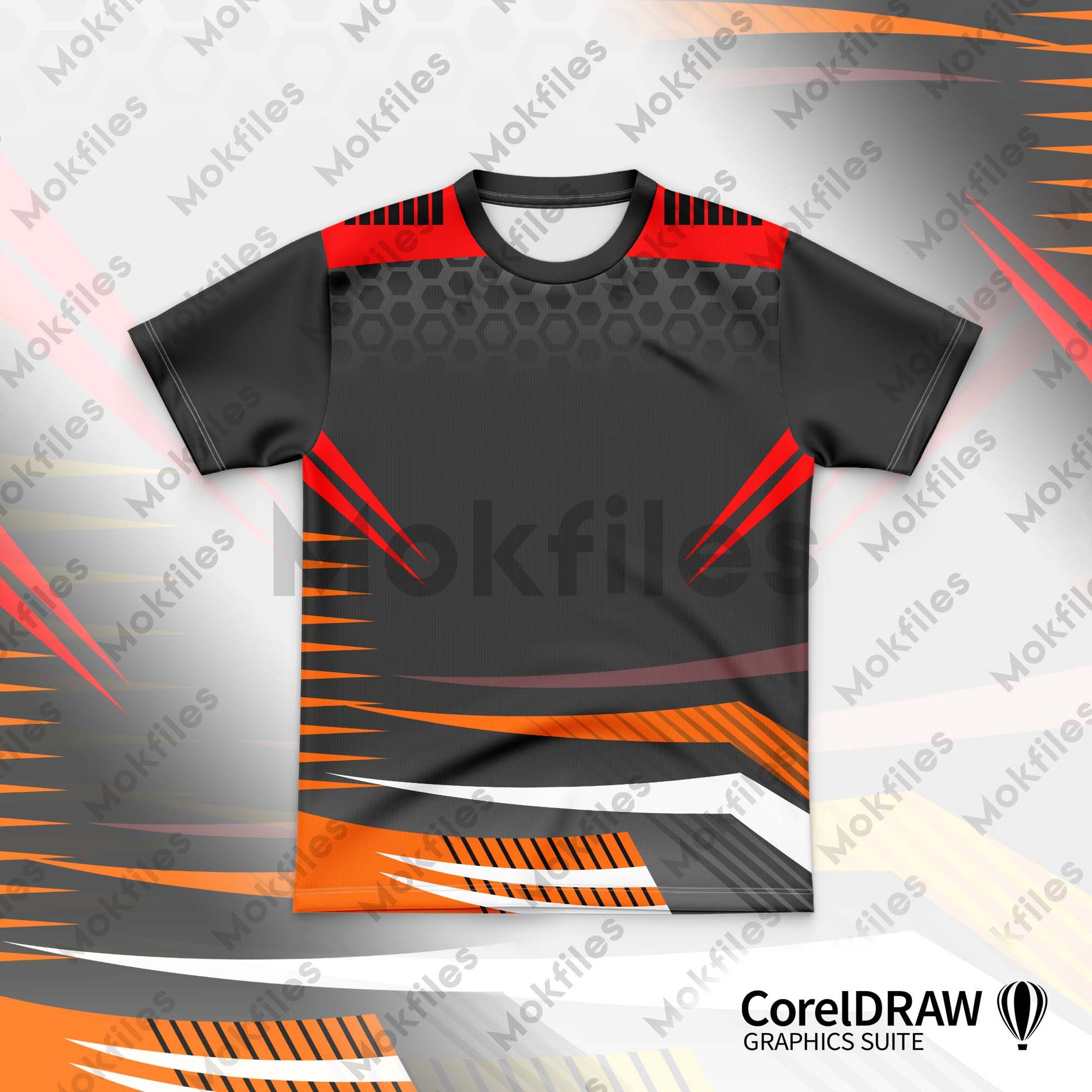 CorelDRAW CDR Jersey Designs sports M-CR06