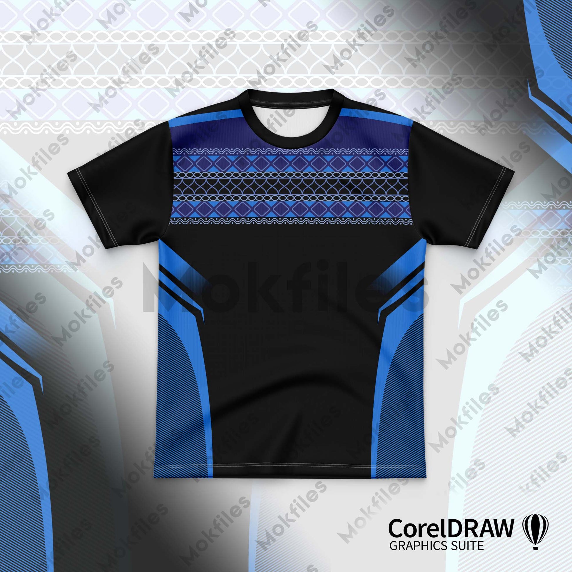CorelDRAW CDR Jersey Designs sports M-CR08