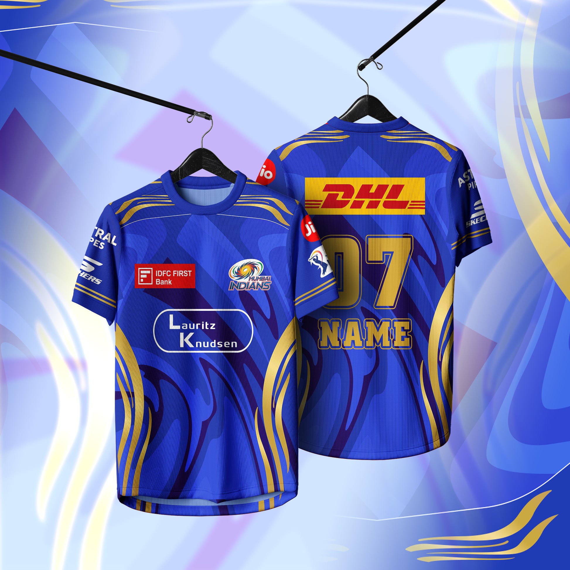 IPL jersey design, sports t-shirt design M-IPL01