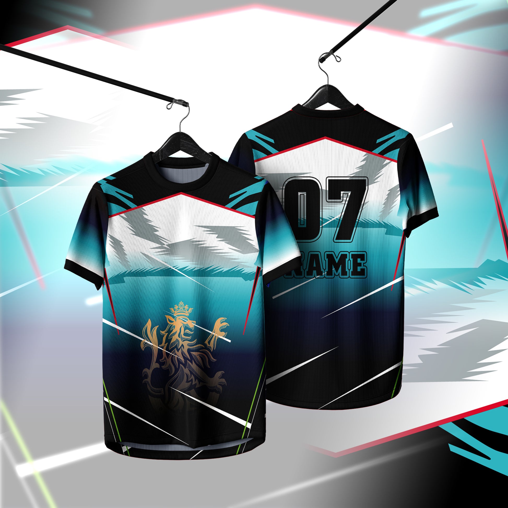 IPL jersey design, sports t-shirt design M-IPL09